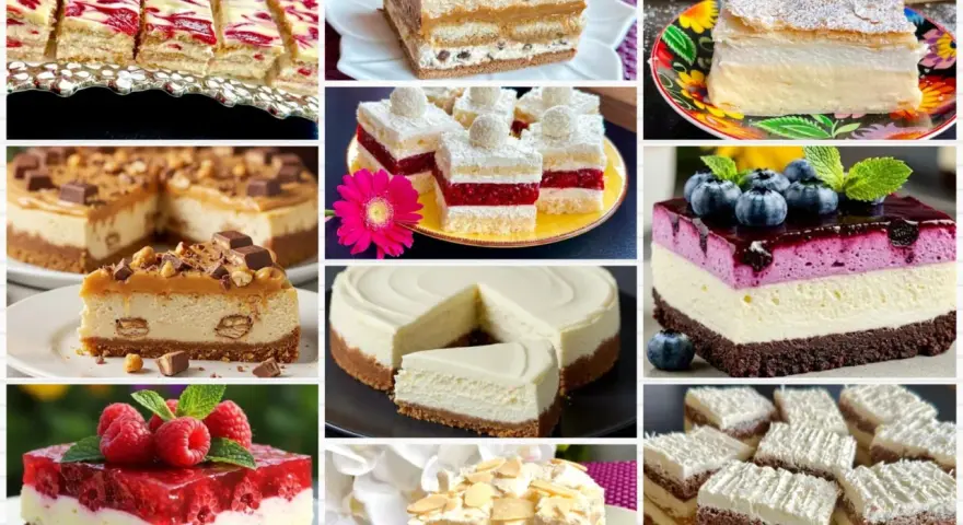 Kremowe, owocowe, czekoladowe – przegląd 10 najlepszych ciast, które zachwycą każdego smakosza.