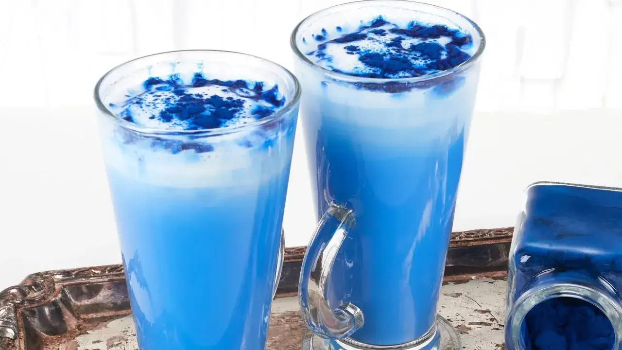 niebieska fanta drinki desery