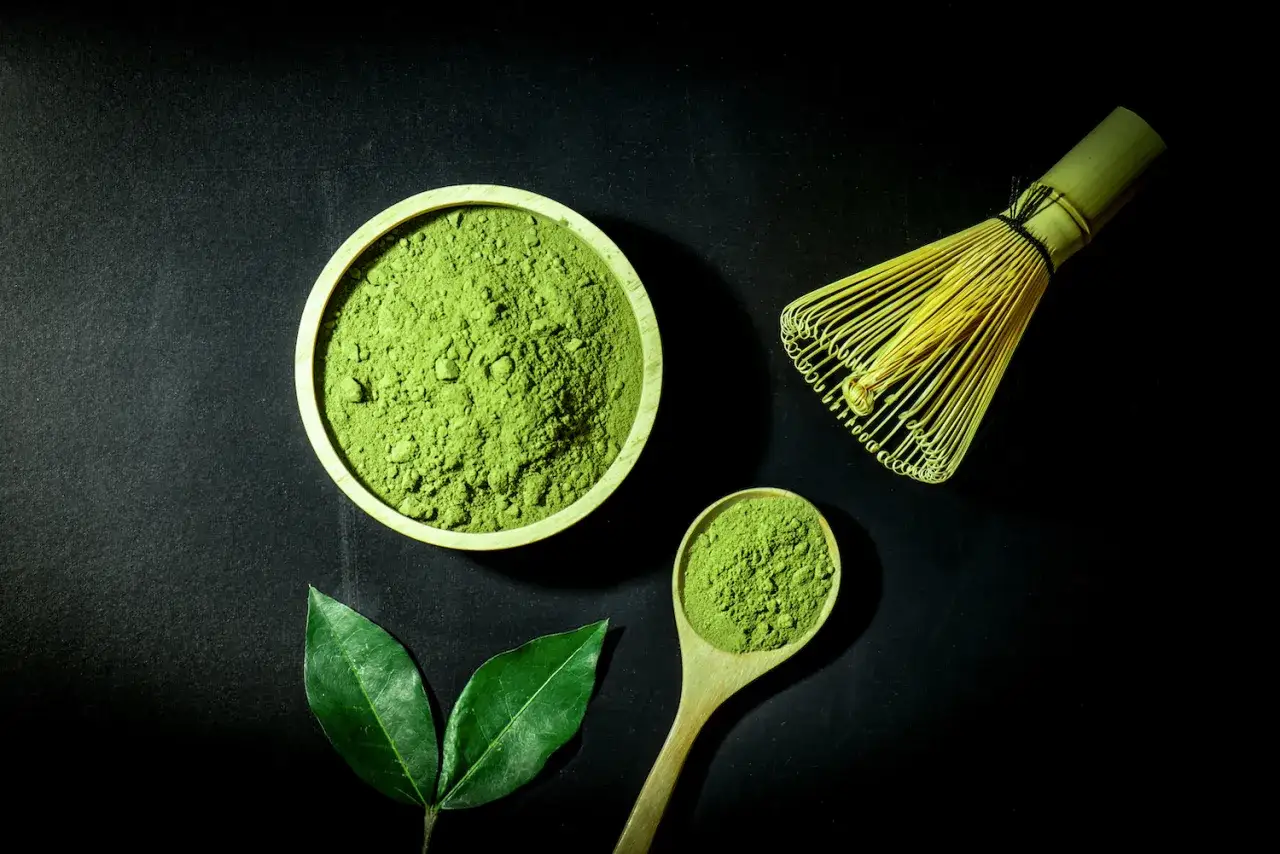 Yerba mate i matcha